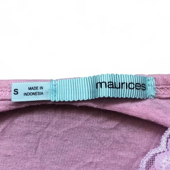 Maurices Pink Lace Cami - Picture 3 of 5